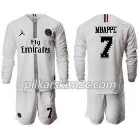 Koszulka Paris Saint-Germain Mbappé 7 Jordan Biały Dziecięca Trzeciej 2018-2019 - Koszulki Piłkarskie(L/S)